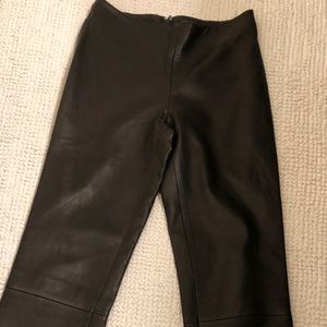 Black Leather Pants
